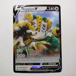 Regigigas V 113/159 Crown Zenith Holo Pokemon Card NM - Image 1
