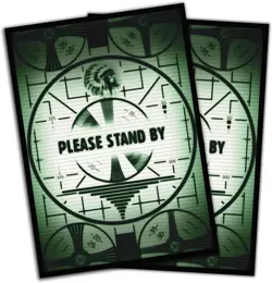 Please Stand by Card Sleeves - 100 Pack for MTG, Magic The Gathering, TCG Dec... - Image 1