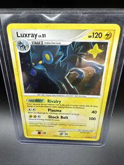 LUXRAY Holo 8/146 Rare Diamond & Pearl 2008 Legends Awakened Pokemon TCG Card - Image 1