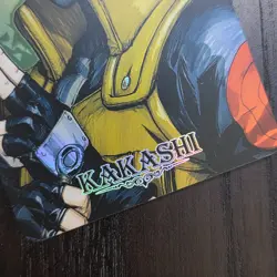 CARDDASS MASTERS KAKASHI HATAKE Naruto HoloFoil ACG Trading Card D3 - Image 3