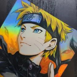 CARDDASS MASTERS Uzumaki Shippuden HoloFoil ACG Trading Card D2 - Image 2