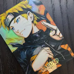 CARDDASS MASTERS Uzumaki Shippuden HoloFoil ACG Trading Card D2 - Image 4