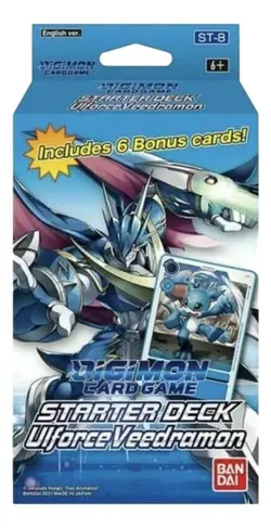 DIGIMON CARD GAME: ULFORCE VEEDRAMON STARTER DECK 811039035686 - Image 1