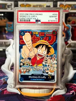 Monkey.D.Luffy (Event Pack Vol. 2) P-033 One Piece Promo Card - Image 1