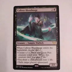 Callous Bloodmage | MTG | STX | 066/275 | Same Day Shipping! - Image 1