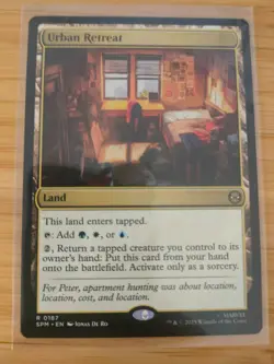 MTG Urban Retreat 0187 Spider-Man M/NM Free UK P&P - Image 1