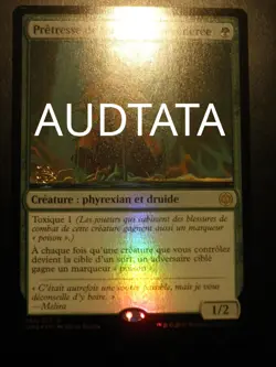 mtg magic Venerated Rotpriest FOIL FRENCH fr Pretresse de putrefaction veneree - Image 1