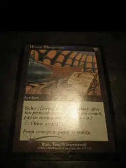 mtg magic Urza's Blueprints urza's legacy FOIL ENGLISH Schemas heritage d'urza - Image 2