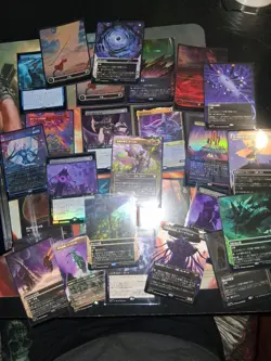 MTG Edge Of Eternities Japanese Lot: Foils, Non Foils, Galaxy Foil, Etc.. - Image 1