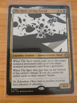 MTG The Spot, Living Portal 0153 Spider-Man M/NM Free UK P&P - Image 1