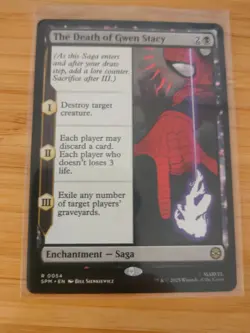 MTG The Death of Gwen Stacy 0054 Spider-Man M/NM Free UK P&P - Image 1