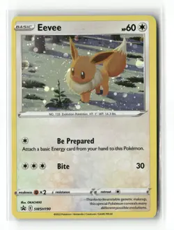 Eevee cosmos Holo Promo SWSH: Sword & Shield Promo Cards SWSH190 NM - Image 1