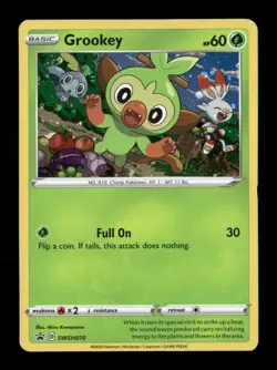 Grookey - cosmos Holo Promo SWSH: Sword & Shield Promo Cards SWSH070 NM - Image 1