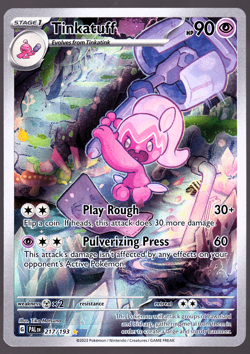Tinkatuff 217/193 Paldea Evolved Holo 2023 Pokemon Card NM - Image 1