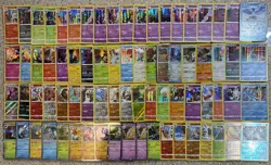 Pokemon Holo & Reverse Holo Card Lot Of 76 Cards TCG Promo Basic Uncommon Rare - Image 1