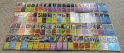 Pokemon Holo & Reverse Holo Card Lot Of 76 Cards TCG Promo Basic Uncommon Rare - Image 2