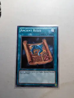 Ancient Rules [YSYR-EN034] Common​ LP - 1st Edition Yugioh Card - Image 1