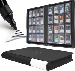 Toploader Binder 16 Pocket - Fits 640 Cards, Premium 4X4 Ringless Card Binder wi - Image 1