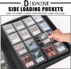 Toploader Binder 16 Pocket - Fits 640 Cards, Premium 4X4 Ringless Card Binder wi - Image 3