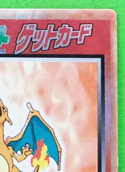 Charizard Meiji Pokemon Get Card Hp78 Very Rare Vintage Nintendo Japanese F/S - Image 3
