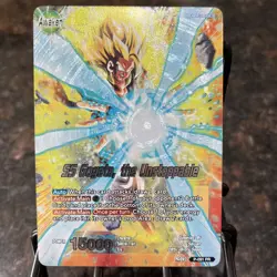 SS Gogeta the Unstoppable P-091 Alt Art Foil Dragon Ball Super Card Game | NM - Image 1