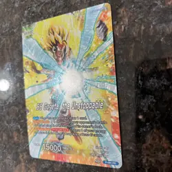 SS Gogeta the Unstoppable P-091 Alt Art Foil Dragon Ball Super Card Game | NM - Image 2