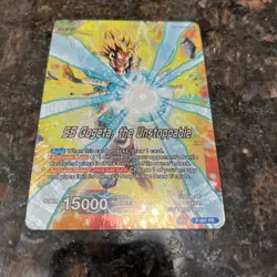 SS Gogeta the Unstoppable P-091 Alt Art Foil Dragon Ball Super Card Game | NM - Image 4