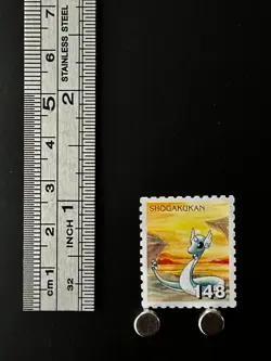 Pidgey Pokemon Stamp Shogakukan Card Japanese Nintendo Very Rare Japan - Image 2