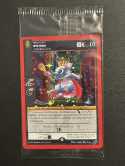 2022 Metazoo TCG NYC King Times Square Promo Card Sealed - Exclusive Rat King - Image 1