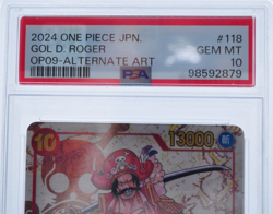 2024 One Piece Card Gold Roger OP09-118 TCG Ternate Art Japanese Gem Mt PSA 10 - Image 2
