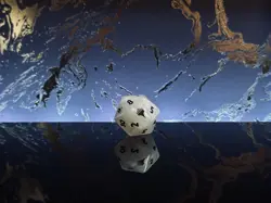 Final Fantasy White Bundle Spindown D20 Die Dice (Moogle) Magic The Gathering - Image 2