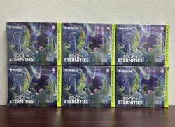 6x Edge of Eternities Collector Booster Box - MTG Magic the Gathering Omega - Image 1