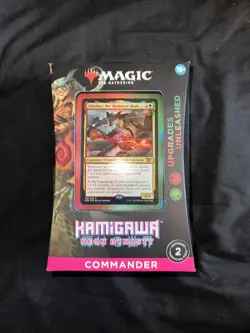 Magic The Gathering MTG Sealed Commander Deck: Kamigawa Neon Upgrades Unleashed - Image 1