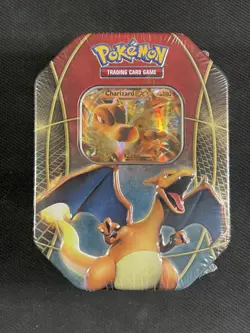 Pokemon Card Charizard Ex Power Trio Factory Sealed Tin 2016 B&W Ultra Rare - Image 1