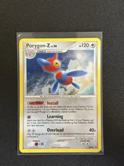 Pokemon TCG Porygon-Z LV. 35 Holo DP35 Diamond & Pearl 2009 Promo Rare LP Card - Image 1