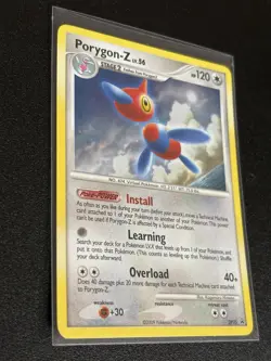Pokemon TCG Porygon-Z LV. 35 Holo DP35 Diamond & Pearl 2009 Promo Rare LP Card - Image 2