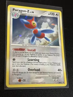 Pokemon TCG Porygon-Z LV. 35 Holo DP35 Diamond & Pearl 2009 Promo Rare LP Card - Image 3
