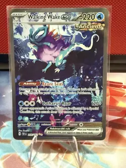 Walking Wake ex 205/162 Sv05: Temporal Forces Holo Pokemon Card Single - Image 1