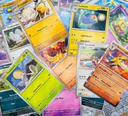 50 POKEMON CARD + BOOSTER PACK BUNDLE WITH STICKERS Birthday/Christmas Gift Set - Image 5