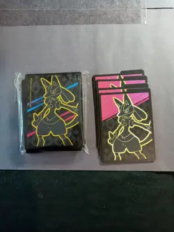 Pokemon TCG Crown Zenith ETB Card Sleeves & 4 Dividers - Image 1
