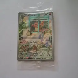 Scarlet & Violet Charmander Promo Card SVP 044 AR IR OBF ETB Sealed Pokemon TCG - Image 2