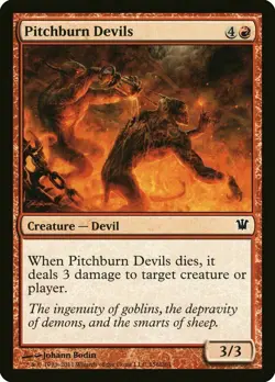 X4 Pitchburn Devils Innistrad LP/NM MTG Magic DNA GAMES - Image 1