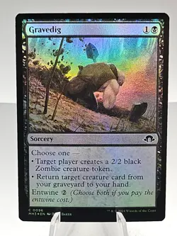 Gravedig - 96 - Foil - MH3 - NM - MTG Magic the Gathering - Image 1