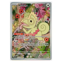 2024 Pokemon Kecleon SV Surging Sparks Illustration Rare #213/191 Near Mint - Image 1