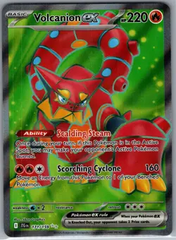 Volcanion ex 171/159 - Pokemon SV09: Journey Together - Full Art Ultra Rare (NM) - Image 1