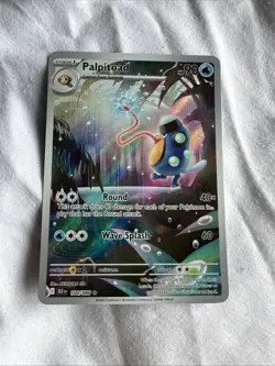 POKEMON - Palpitoad - 104/086 - ILLUSTRATION RARE - S&V BLACK BOLT - ENGLISH - Image 1