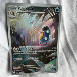 POKEMON - Palpitoad - 104/086 - ILLUSTRATION RARE - S&V BLACK BOLT - ENGLISH - Image 5