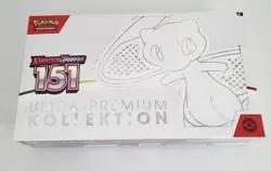 Pokemon Ultra Premium Kollektion Karmesin & Purpur 151 Deutsch Box Booster Mew 820650455612 - Image 1