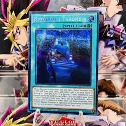 Yugioh Nightmare Throne MP25-EN172 Prismatic Secret Rare 1st Ed Near Mint - Image 1