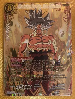Dragon Ball Super Card Game Masters Ultra Instinct Son Goku BT23-140 GDR (Raw) - Image 2